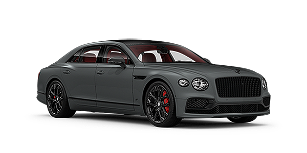 Bentley Manchester Bentley Flying Spur S front three quarter in Cambrian Grey paint