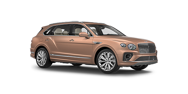 Bentley Manchester Bentley Bentayga EWB Azure SUV in Rose Gold paint